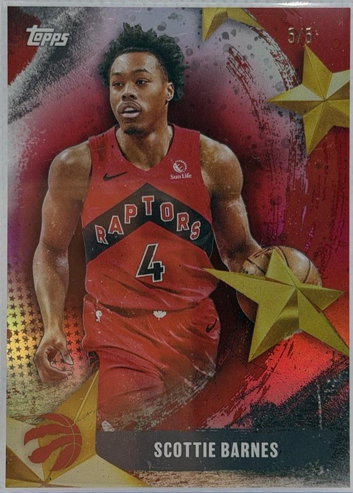 Scottie Barnes [Red Rainbow] #SA-28