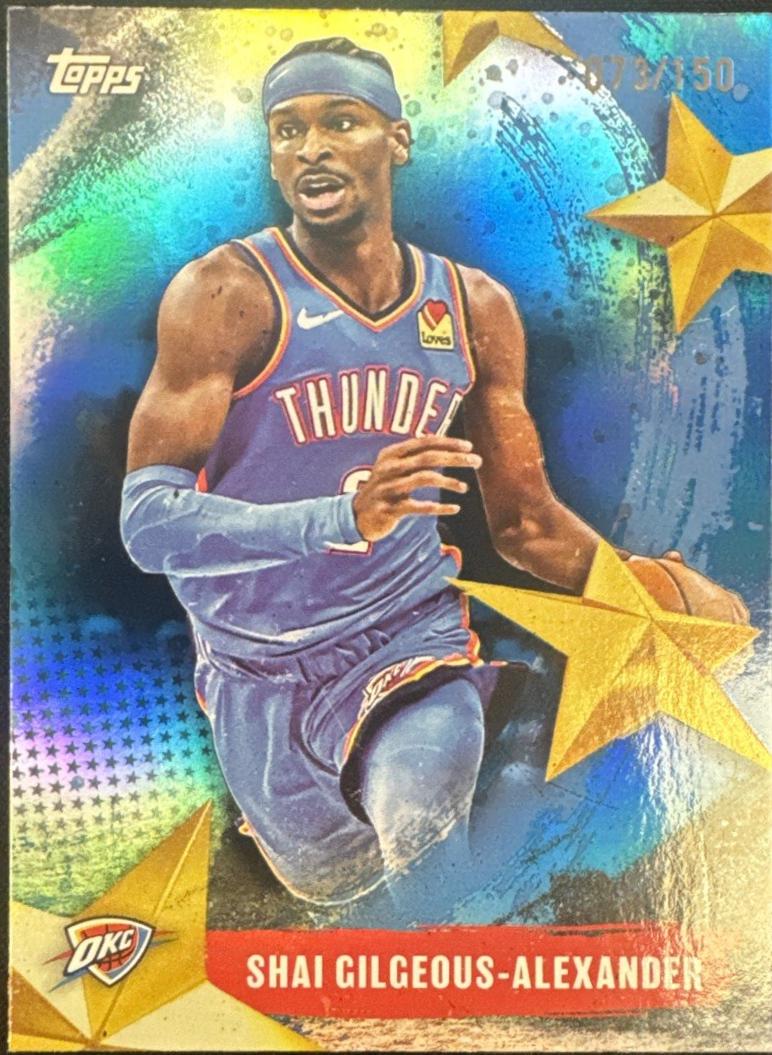 Shai Gilgeous-Alexander [Blue Rainbow] #SA-2