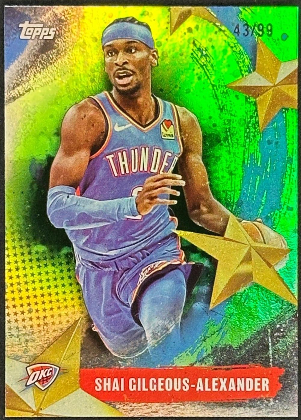 Shai Gilgeous-Alexander [Green Rainbow] #SA-2