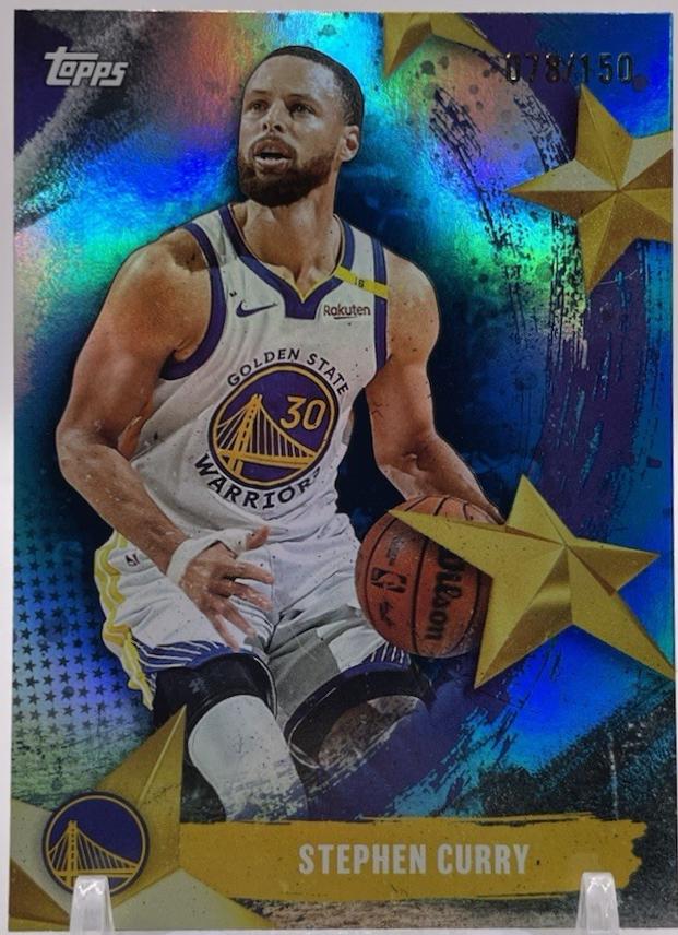 Stephen Curry [Blue Rainbow] #SA-5
