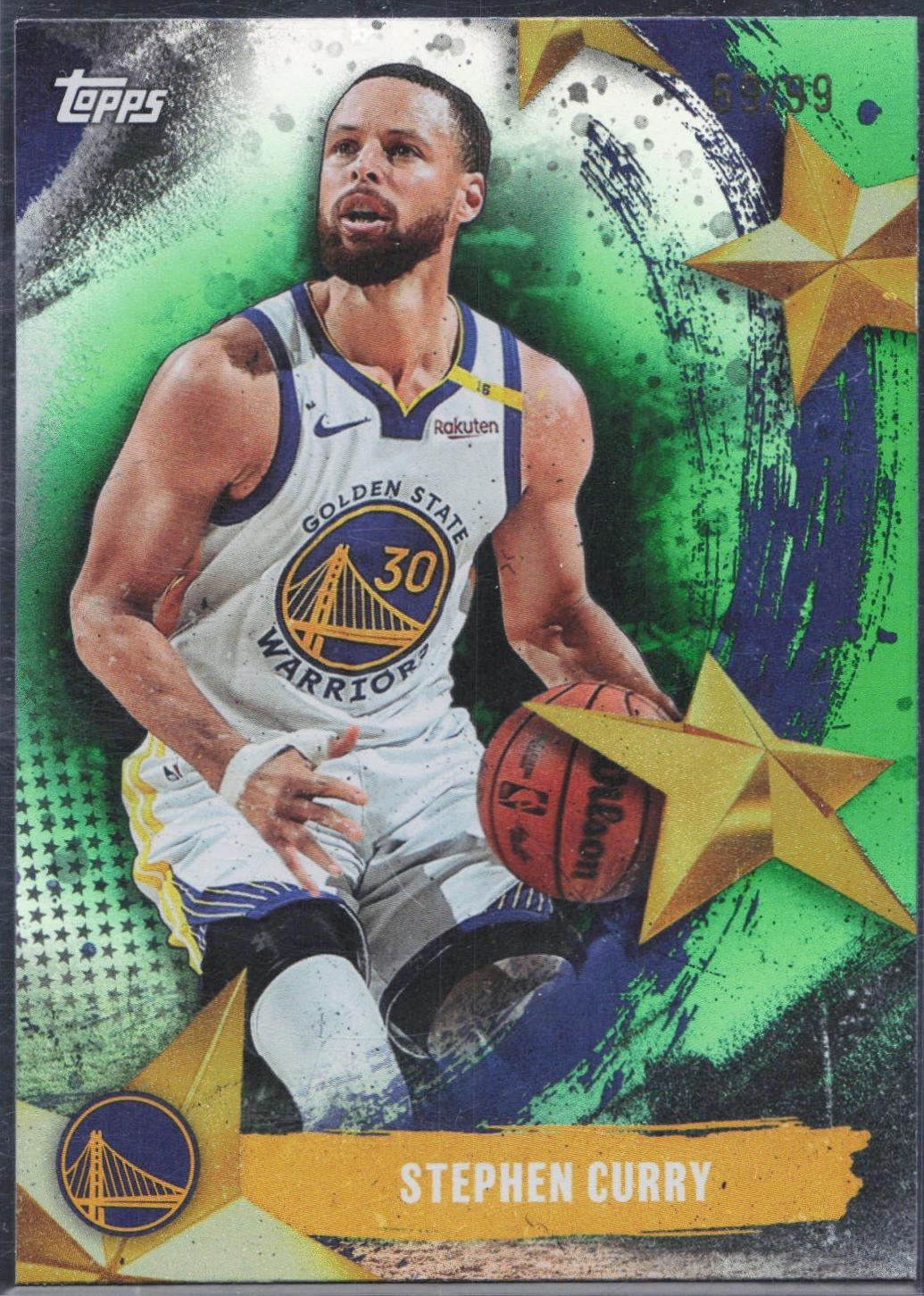 Stephen Curry [Green Rainbow] #SA-5