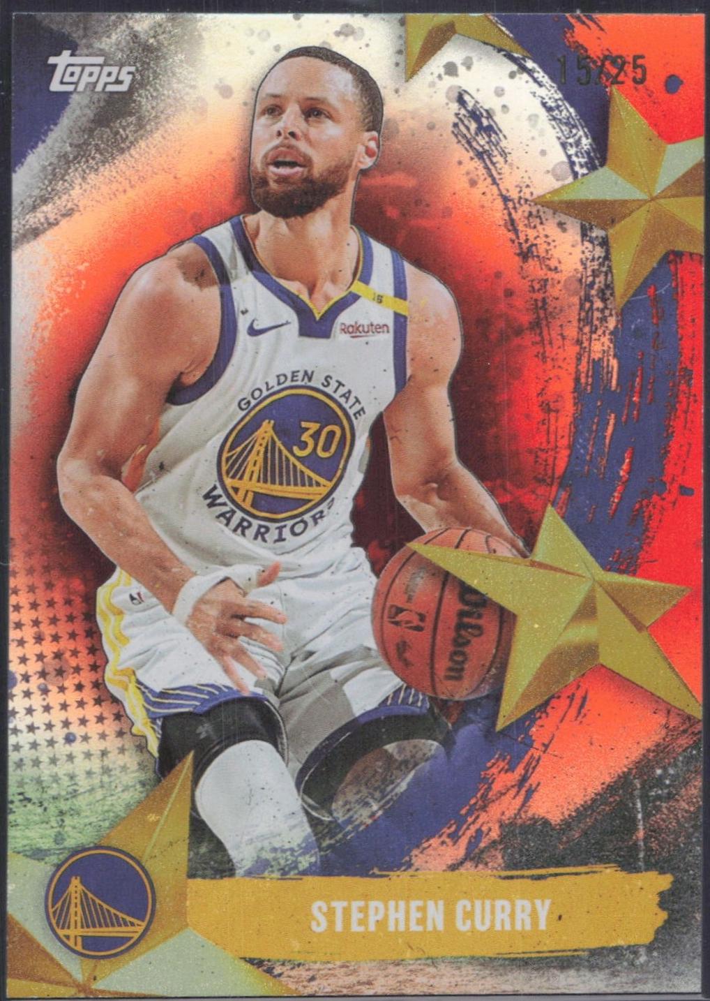 Stephen Curry [Orange Rainbow] #SA-5