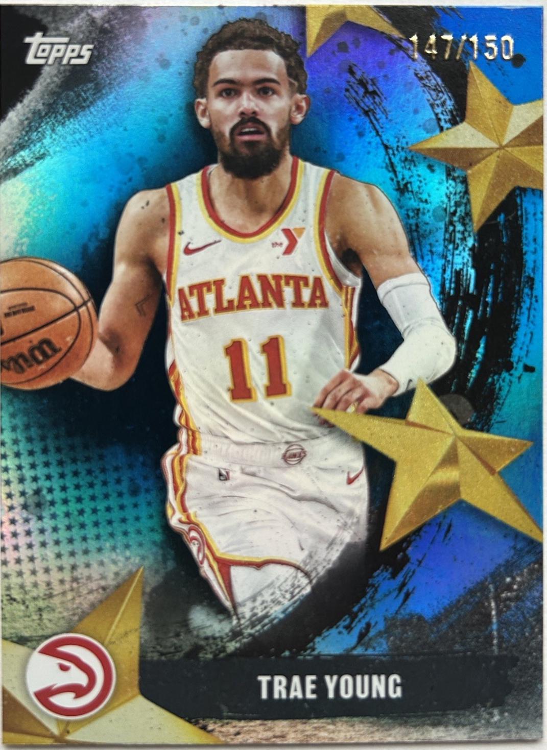 Trae Young [Blue Rainbow] #SA-25