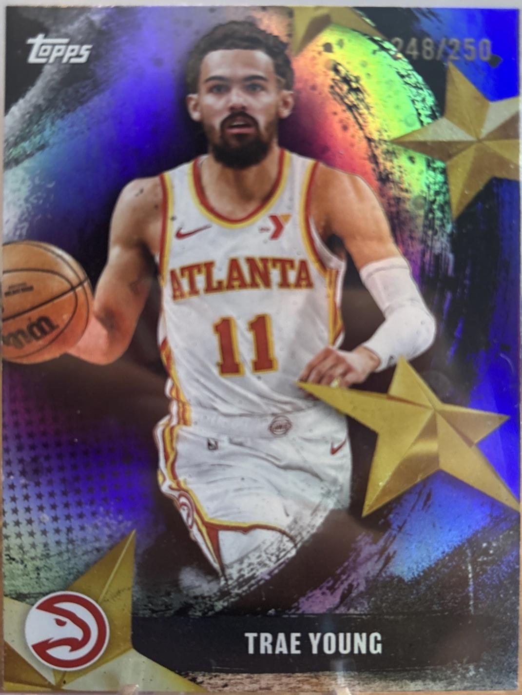 Trae Young [Purple Rainbow] #SA-25