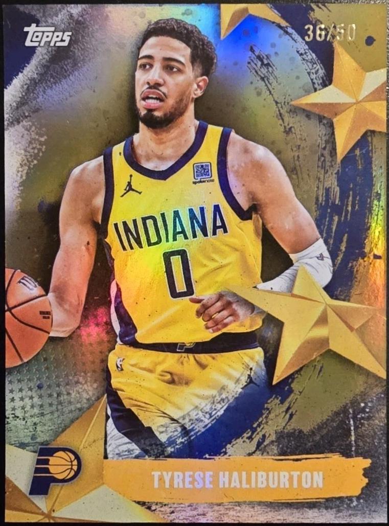 Tyrese Haliburton [Gold Rainbow] #SA-15