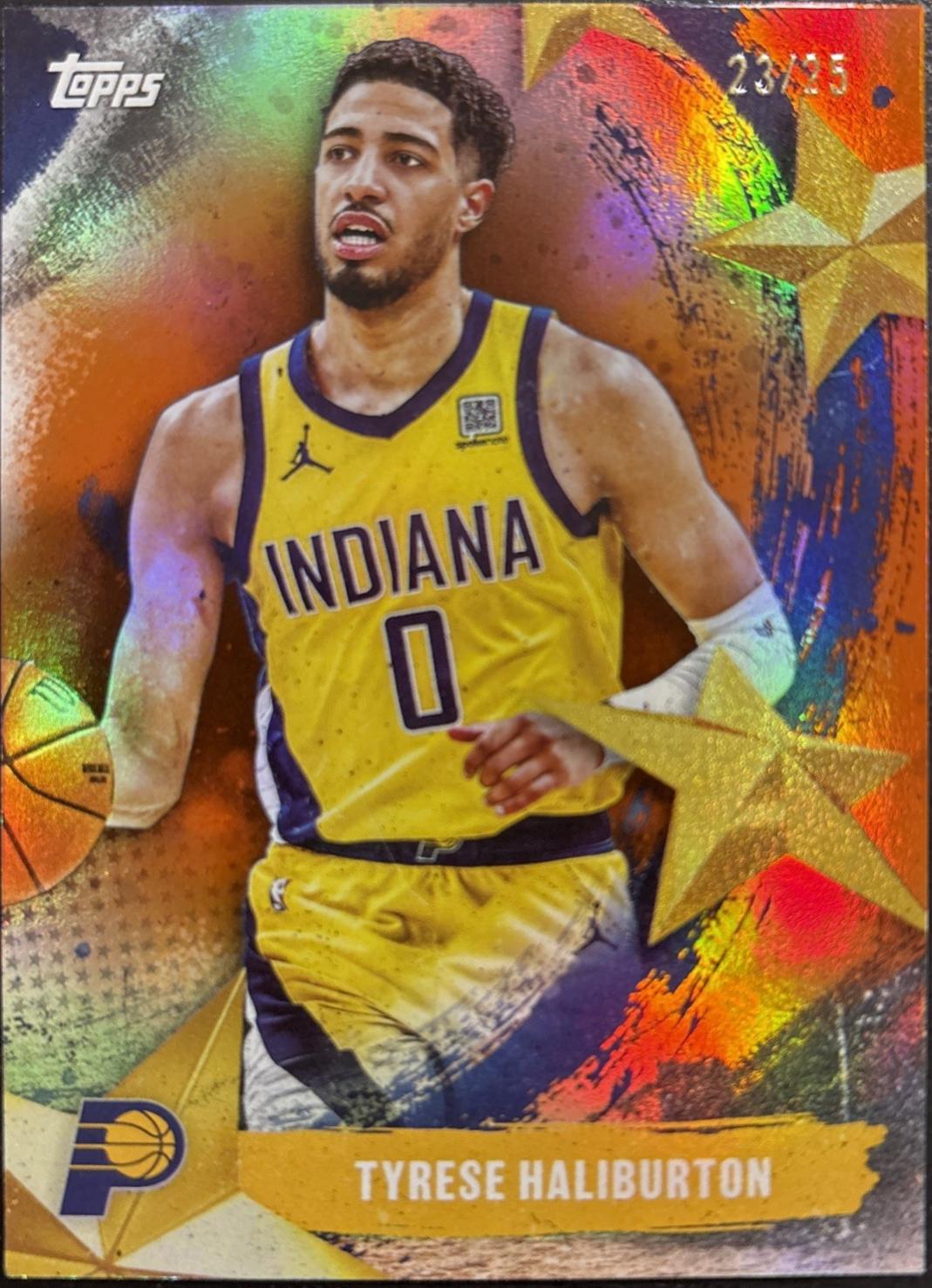 Tyrese Haliburton [Orange Rainbow] #SA-15