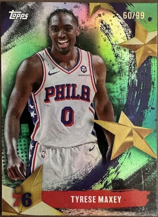 Tyrese Maxey [Green Rainbow] #SA-27