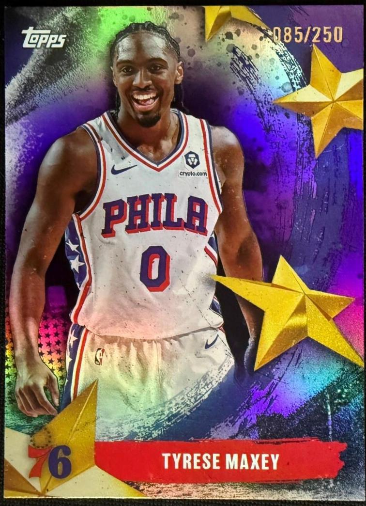 Tyrese Maxey [Purple Rainbow] #SA-27