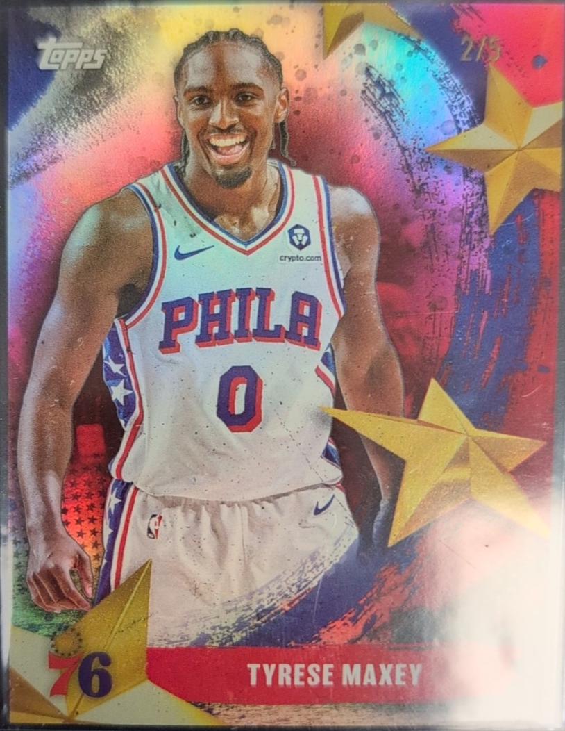 Tyrese Maxey [Red Rainbow] #SA-27
