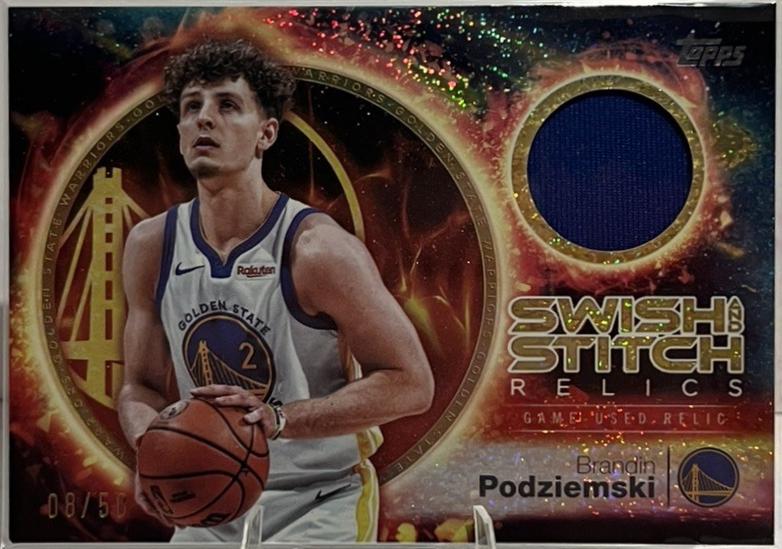 Brandin Podziemski [Holo Gold Foil] #SST-BP