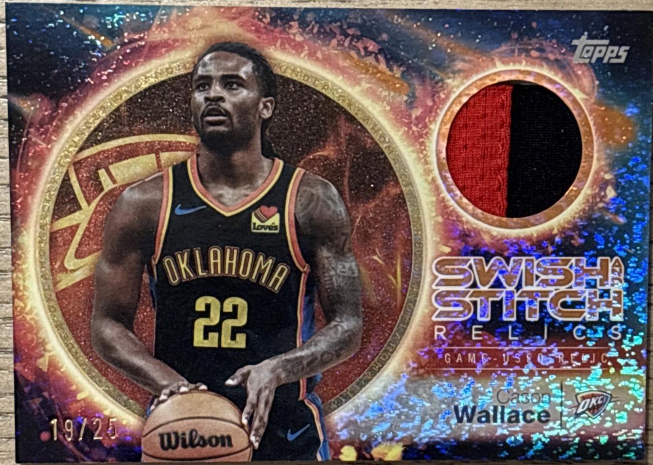 Cason Wallace [Holo Orange Foil] #SST-CW