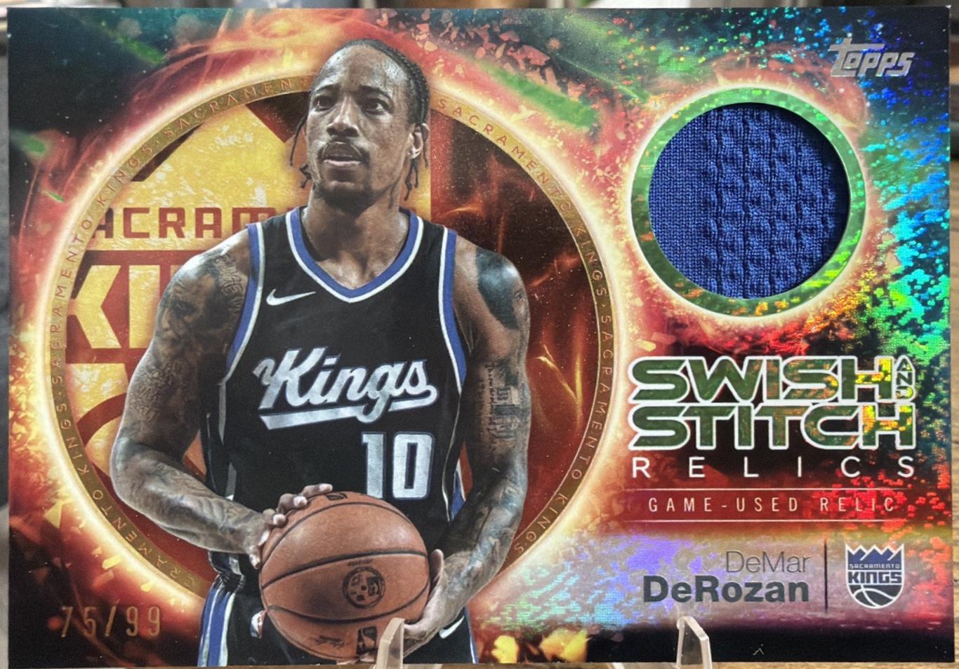 DeMar DeRozan [Holo Green Foil] #SST-DD