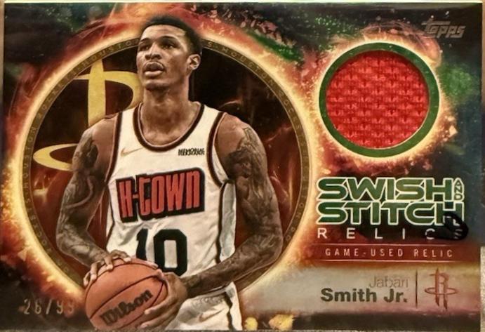 Jabari Smith Jr. [Holo Green Foil] #SST-JSJ