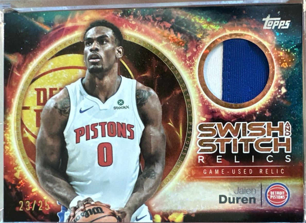 Jalen Duren [Holo Orange Foil] #SST-JD