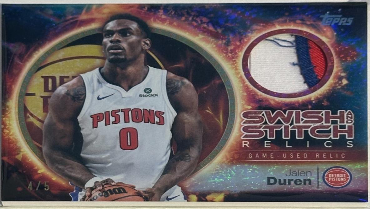 Jalen Duren [Holo Red Foil] #SST-JD