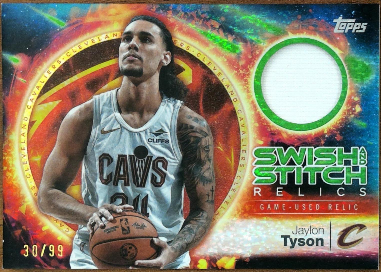 Jaylon Tyson [Holo Green Foil] #SST-JTY