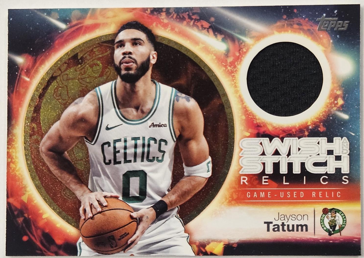 Jayson Tatum [Holo Black Foil] #SST-JT