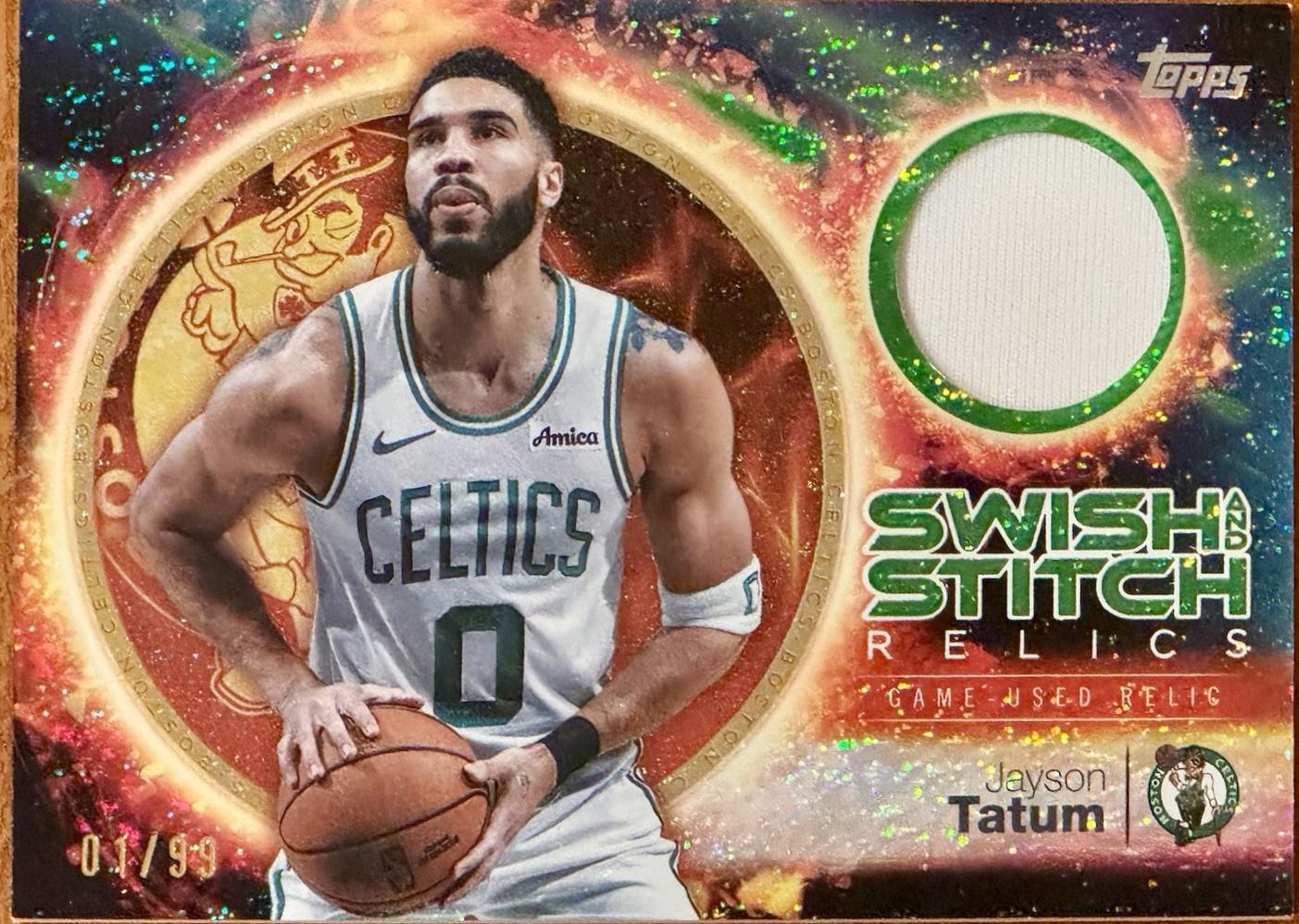 Jayson Tatum [Holo Green Foil] #SST-JT