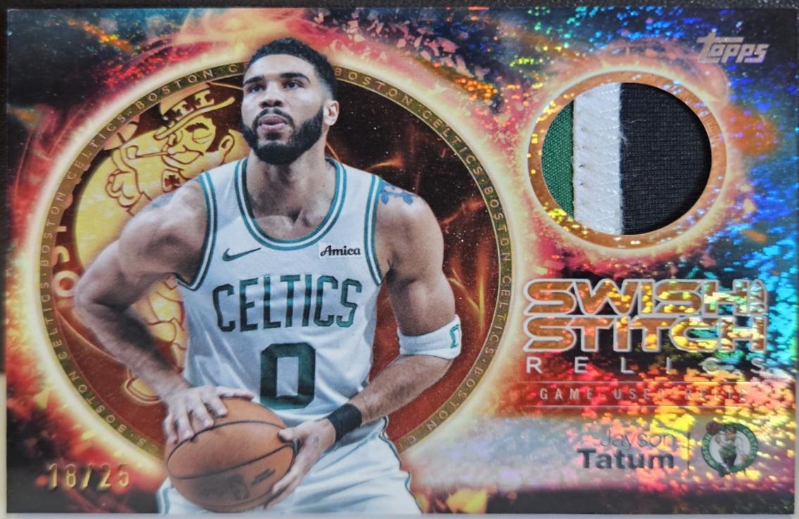 Jayson Tatum [Holo Orange Foil] #SST-JT
