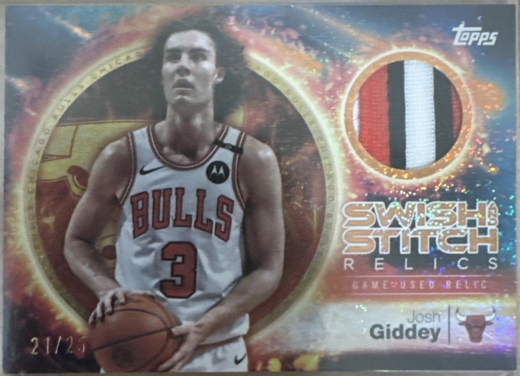 Josh Giddey [Holo Orange Foil] #SST-JG