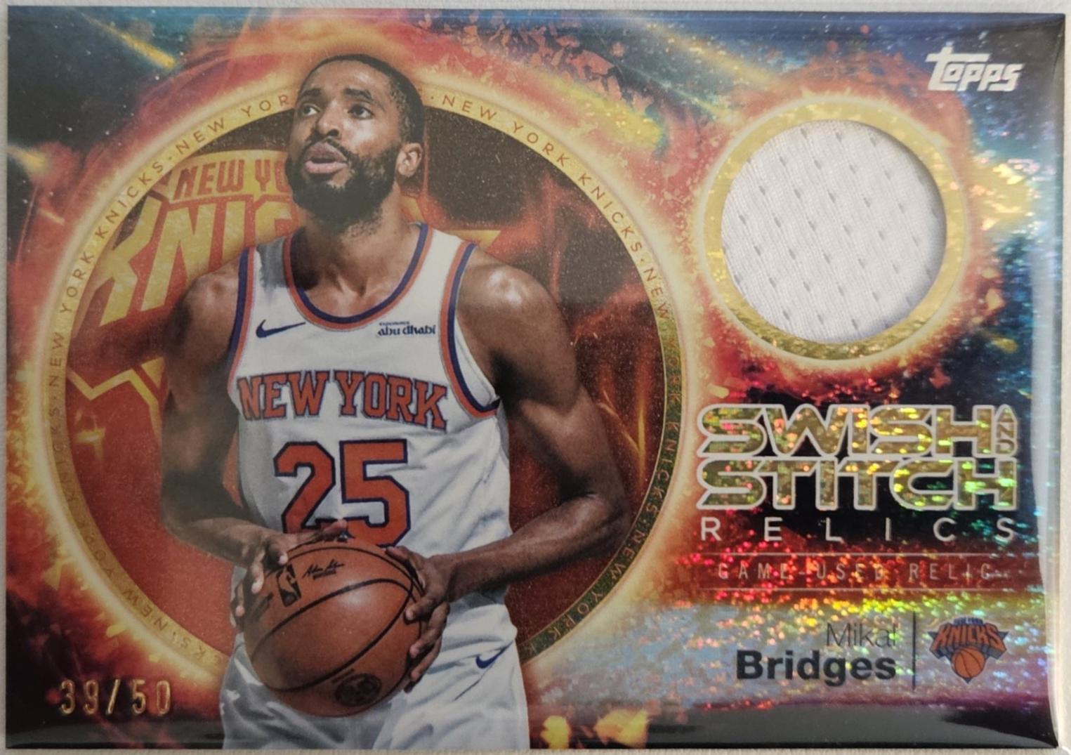 Mikal Bridges [Holo Gold Foil] #SST-MB
