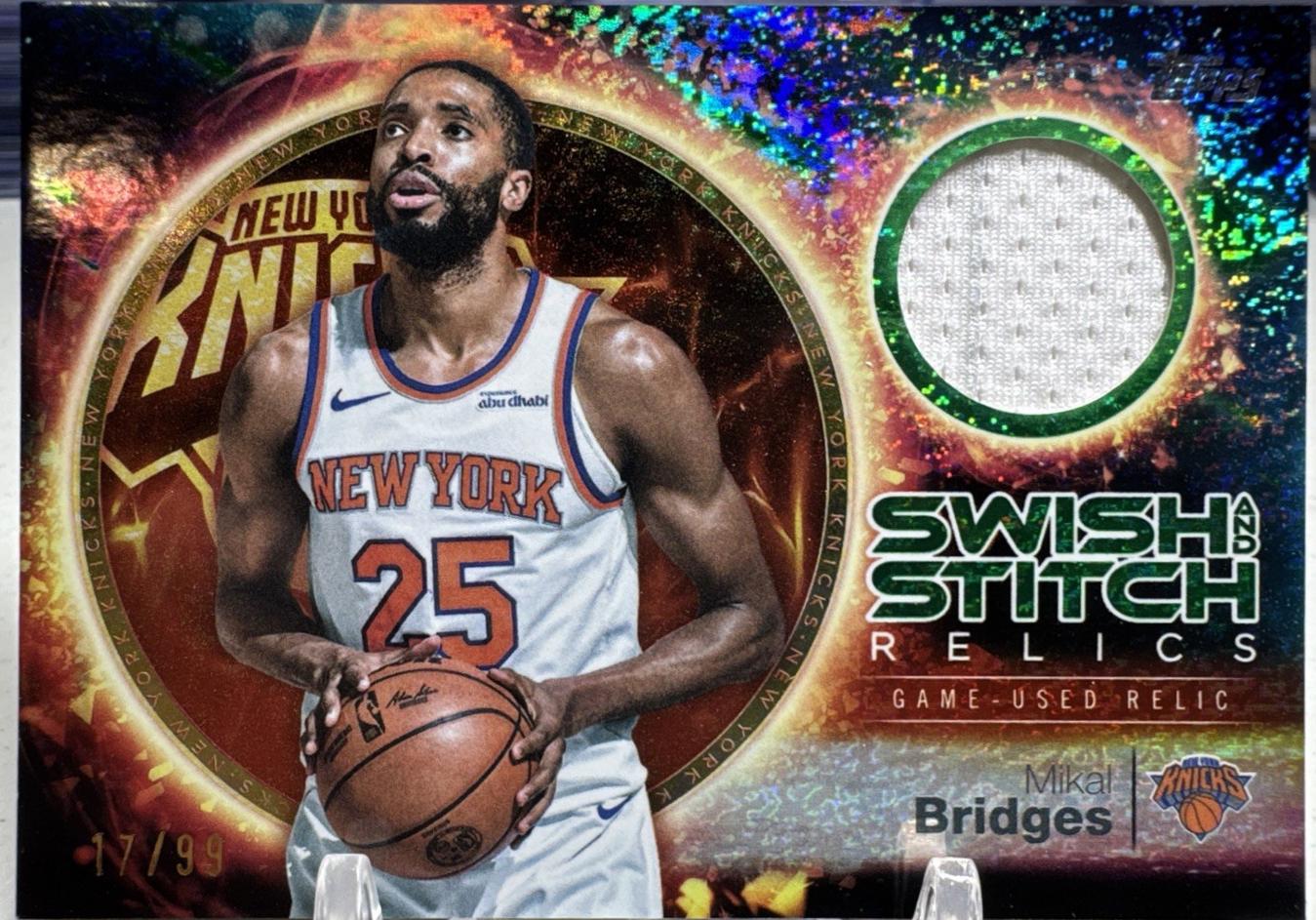 Mikal Bridges [Holo Green Foil] #SST-MB