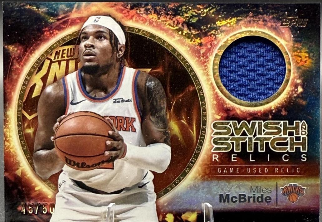 Miles McBride [Holo Gold Foil] #SST-MM
