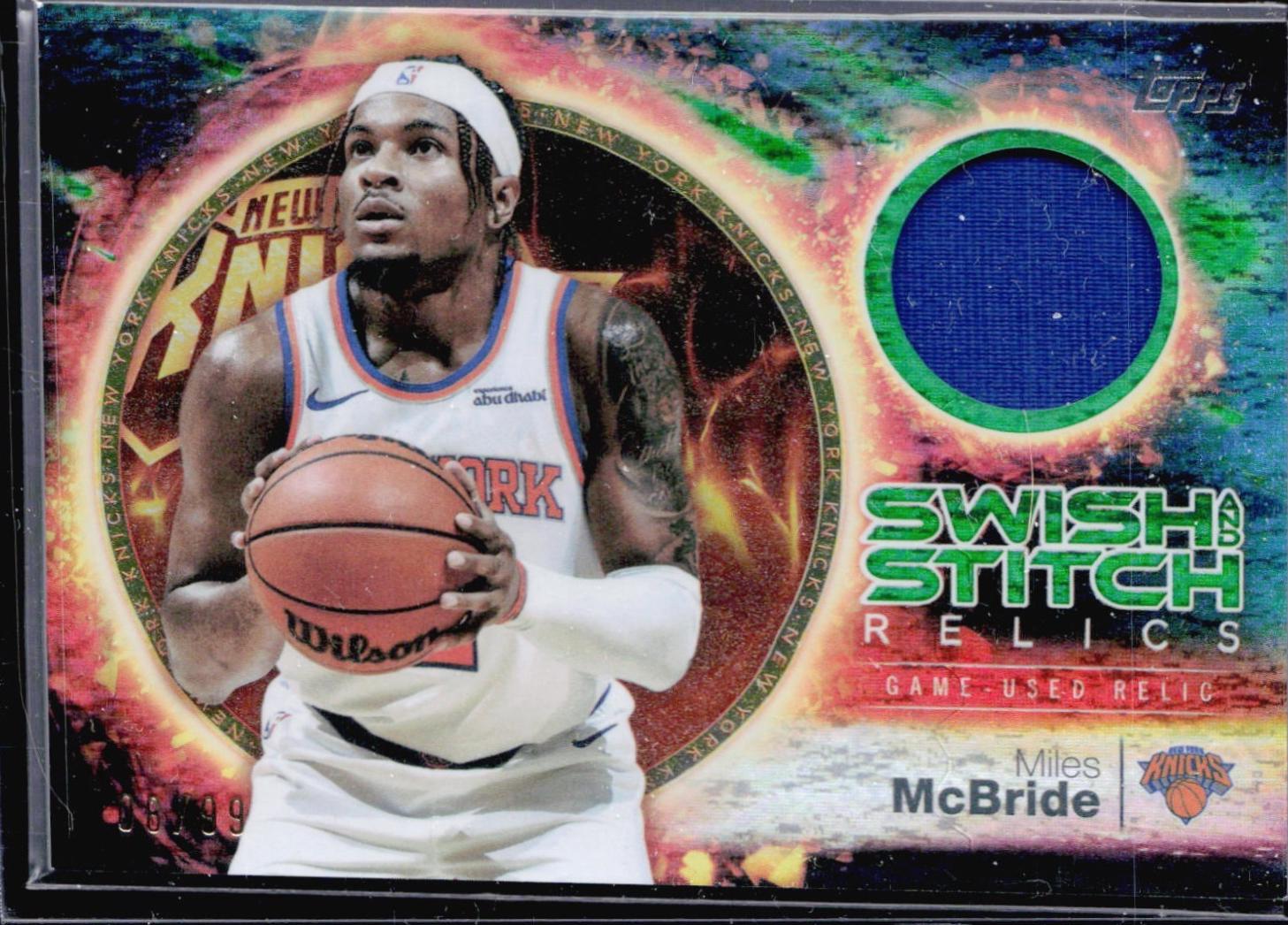 Miles McBride [Holo Green Foil] #SST-MM
