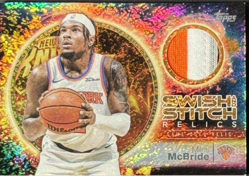 Miles McBride [Holo Orange Foil] #SST-MM