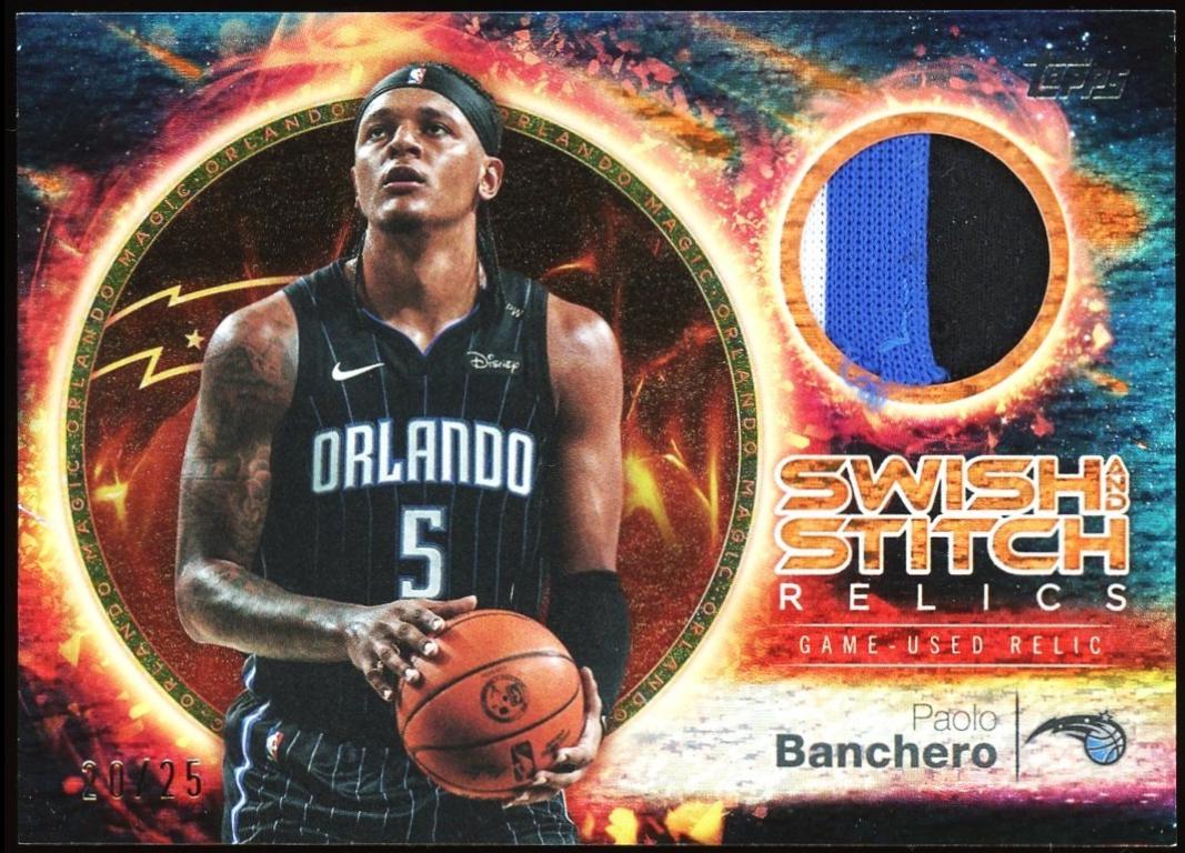 Paolo Banchero [Holo Orange Foil] #SST-PB