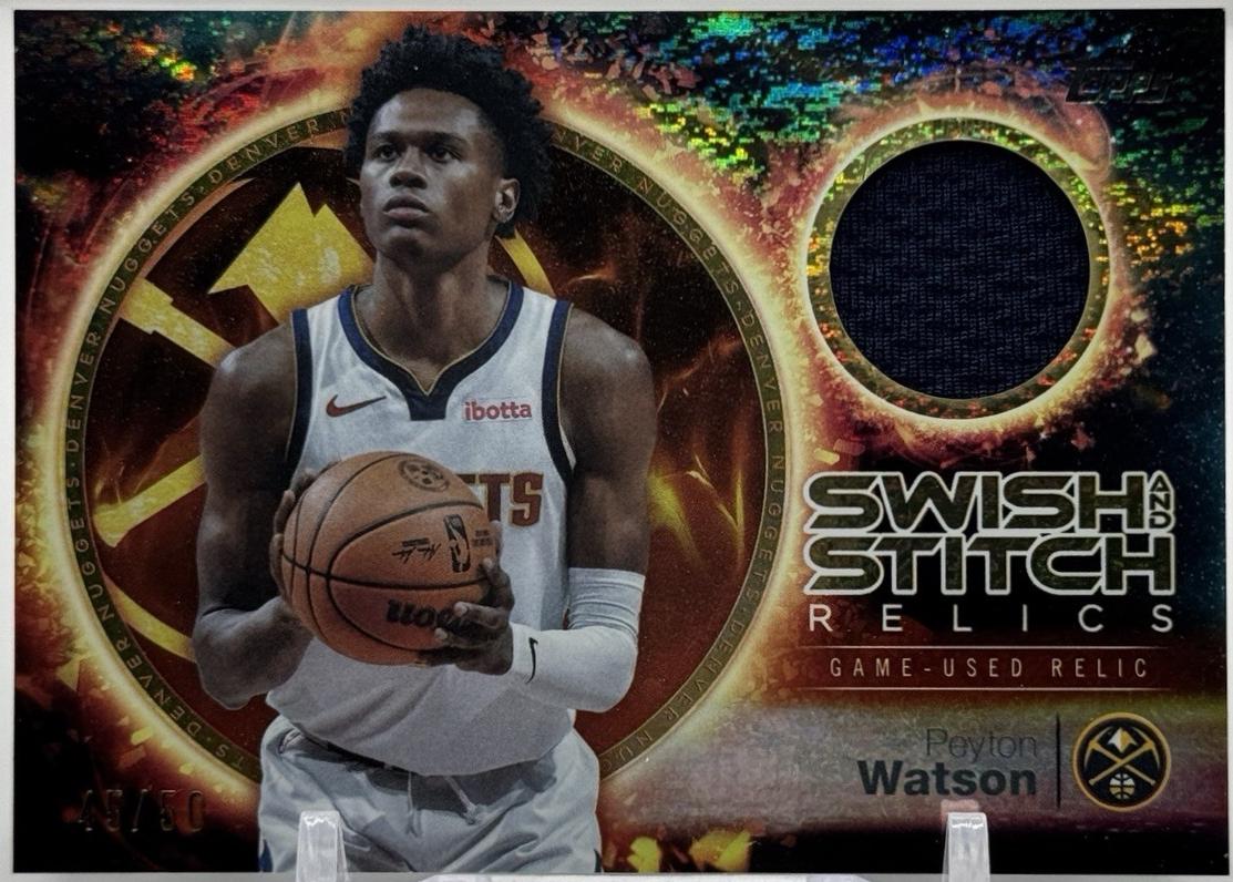 Peyton Watson [Holo Gold Foil] #SST-PW