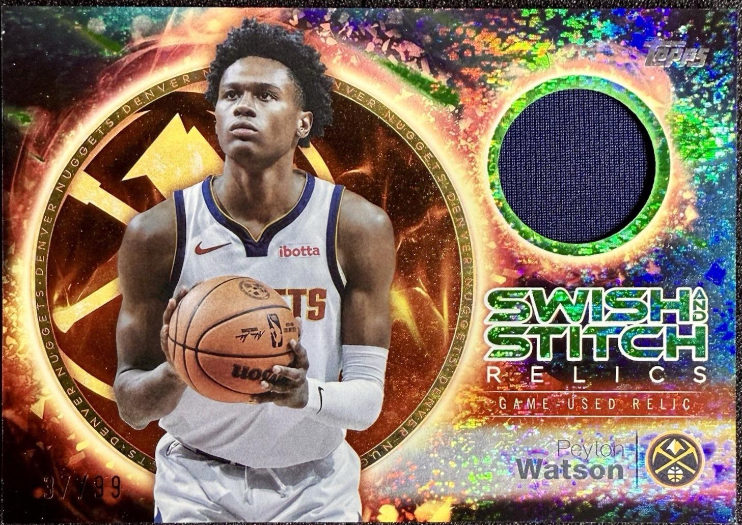 Peyton Watson [Holo Green Foil] #SST-PW