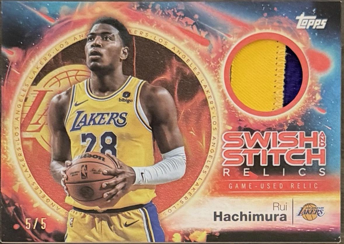 Rui Hachimura [Holo Red Foil] #SST-RH