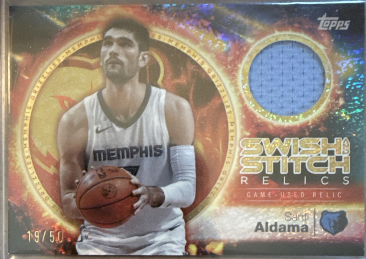 Santi Aldama [Holo Gold Foil] #SST-SA