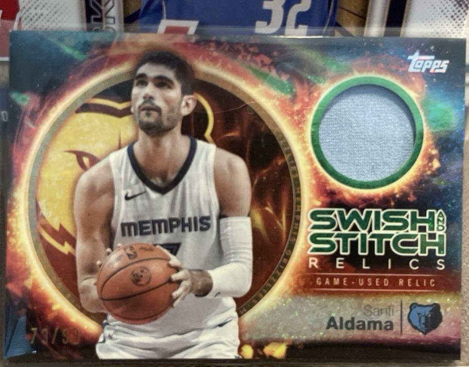 Santi Aldama [Holo Green Foil] #SST-SA