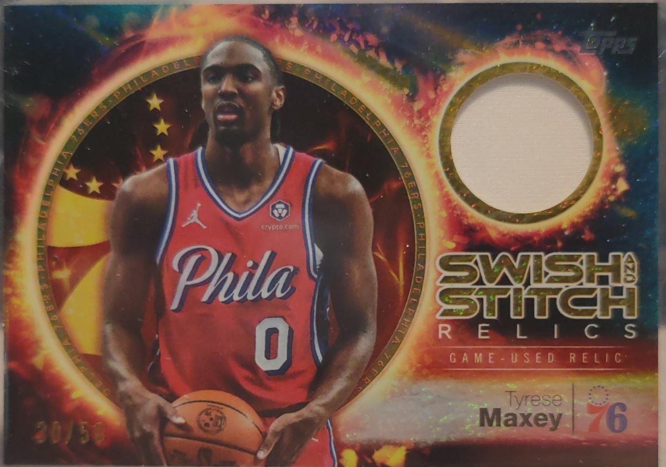 Tyrese Maxey [Holo Gold Foil] #SST-TM