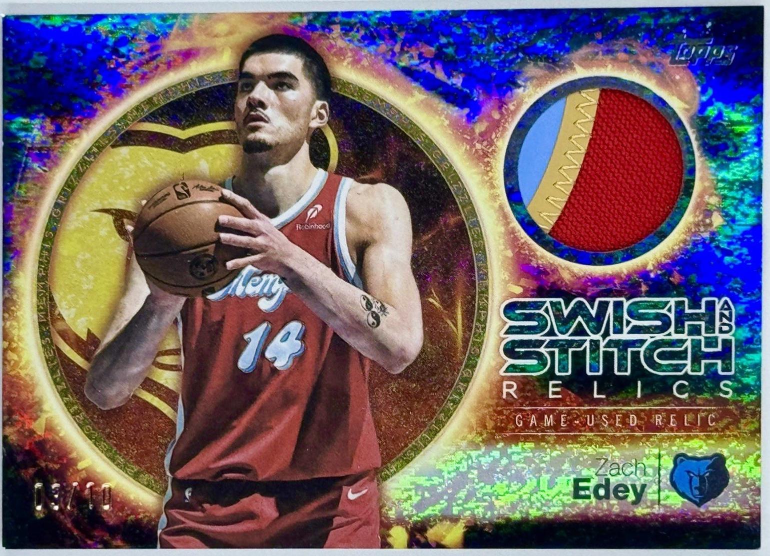Zach Edey [Holo Black Foil] #SST-ZE
