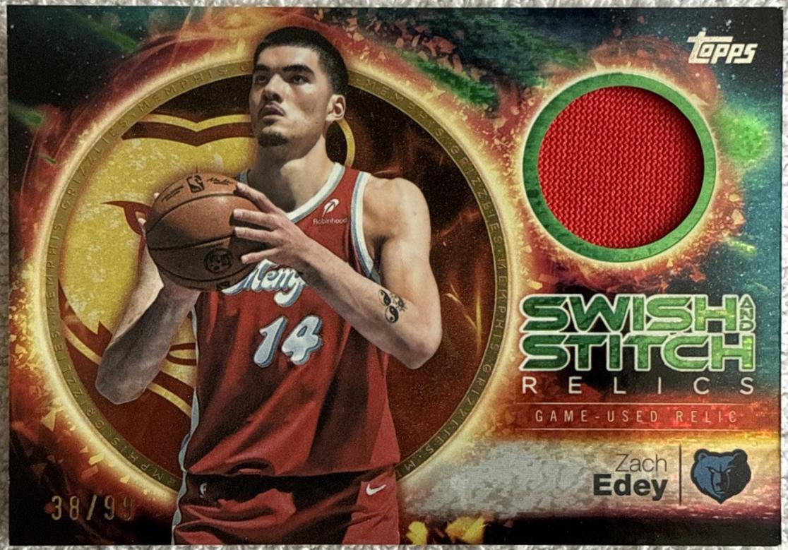 Zach Edey [Holo Green Foil] #SST-ZE