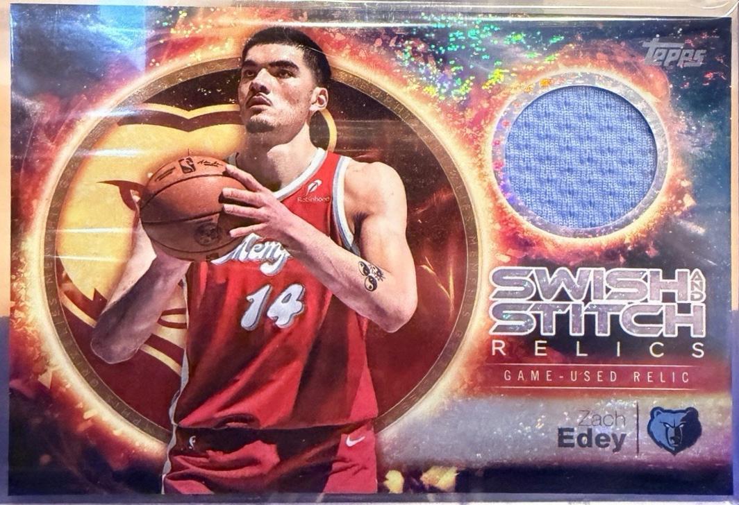 Zach Edey [Holo Platinum Foil] #SST-ZE