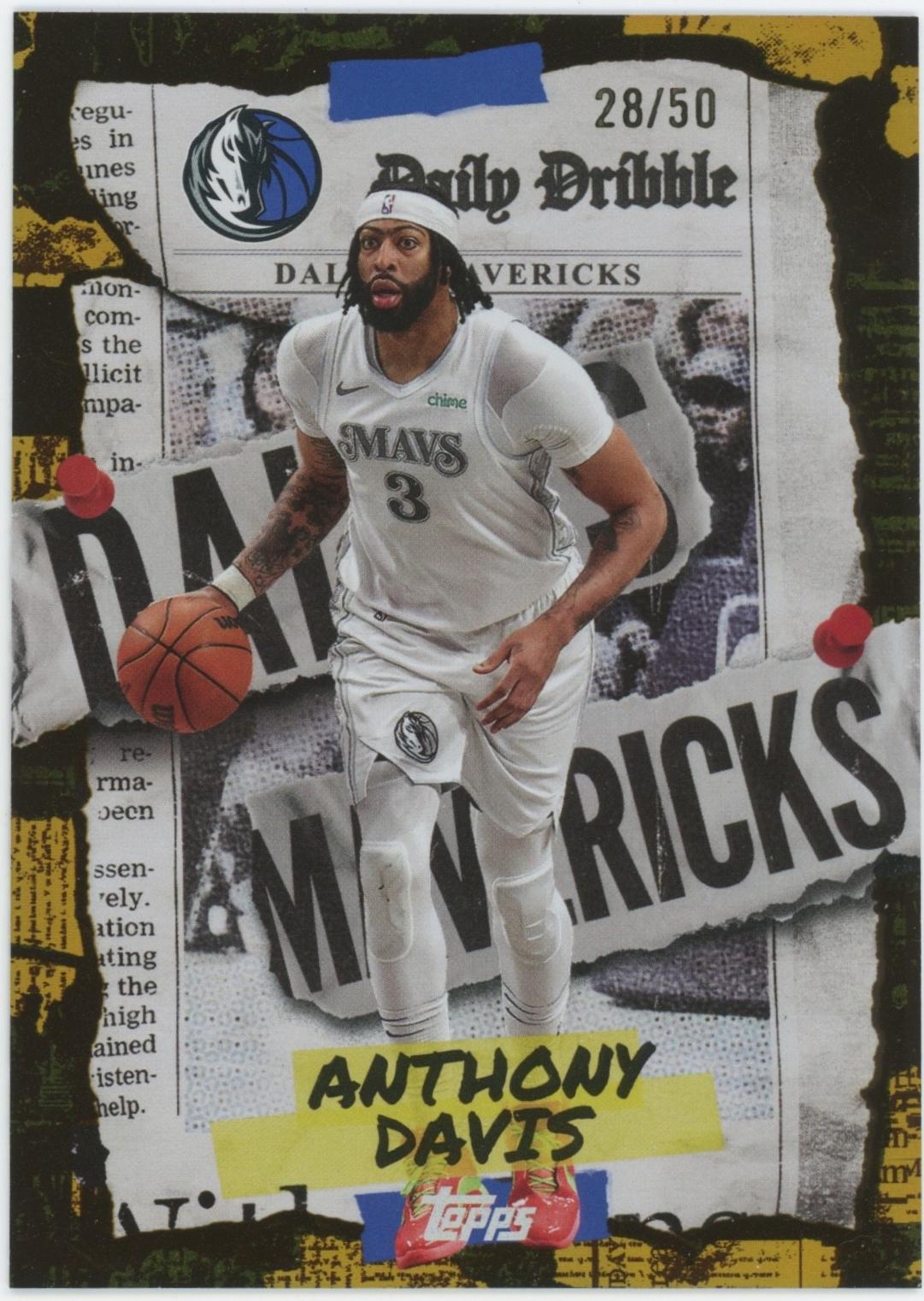Anthony Davis [Gold Rainbow] #DD-12