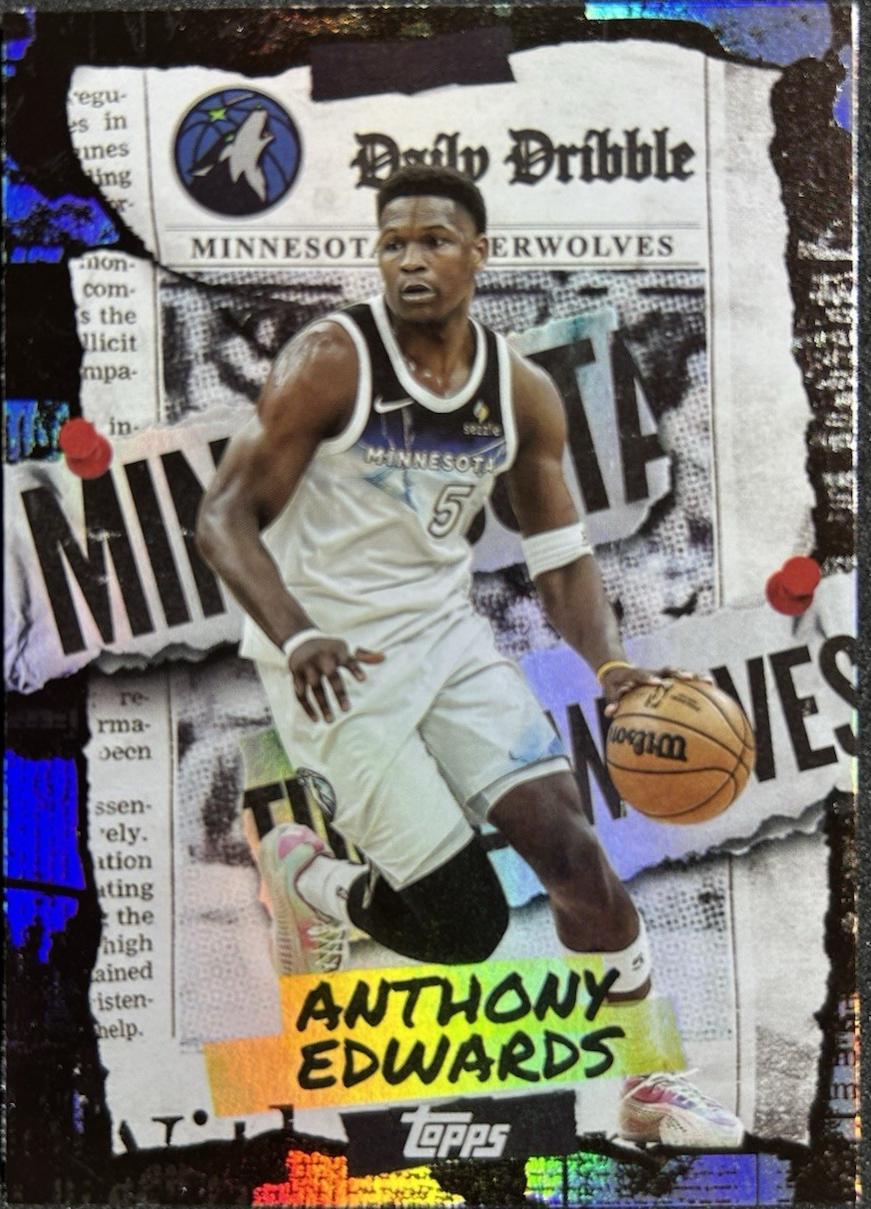 Anthony Edwards [Orange Rainbow] #DD-7