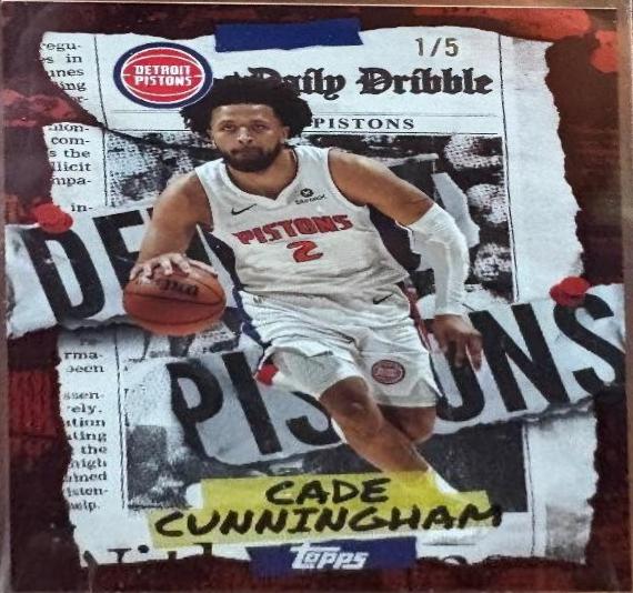 Cade Cunningham [Red Rainbow] #DD-13
