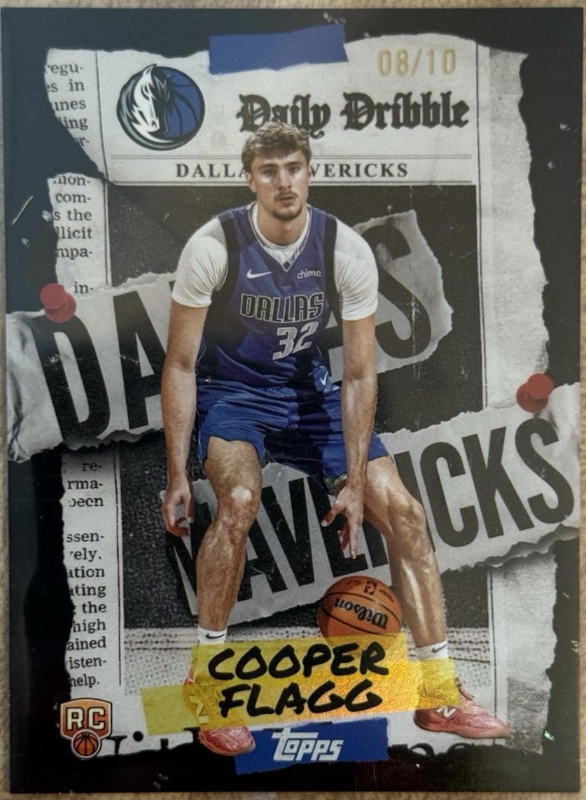 Cooper Flagg [Black Rainbow] #DD-31