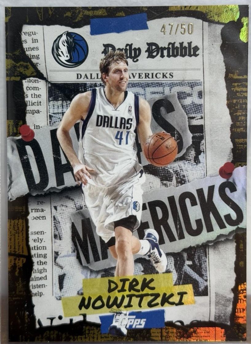 Dirk Nowitzki [Gold Rainbow] #DD-28