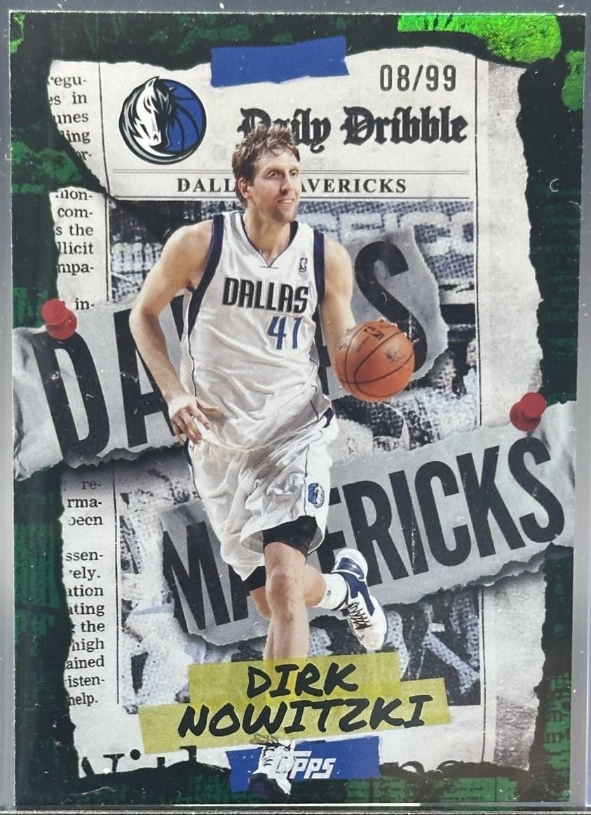 Dirk Nowitzki [Green Rainbow] #DD-28