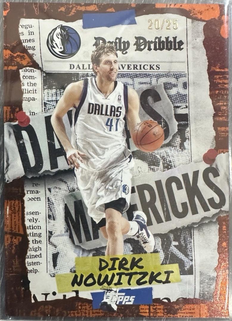 Dirk Nowitzki [Orange Rainbow] #DD-28