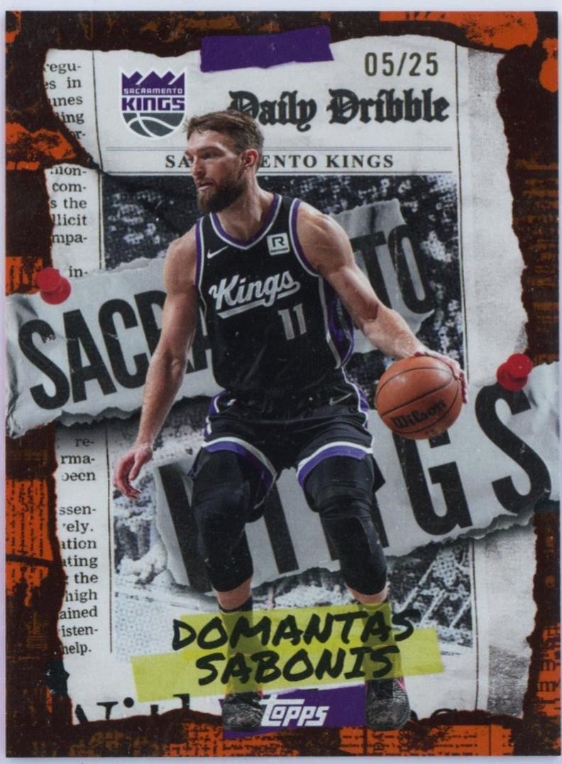 Domantas Sabonis [Orange Rainbow] #DD-21