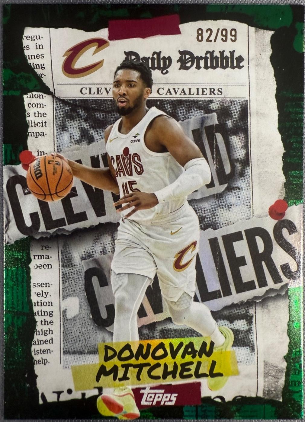 Donovan Mitchell [Green Rainbow] #DD-8