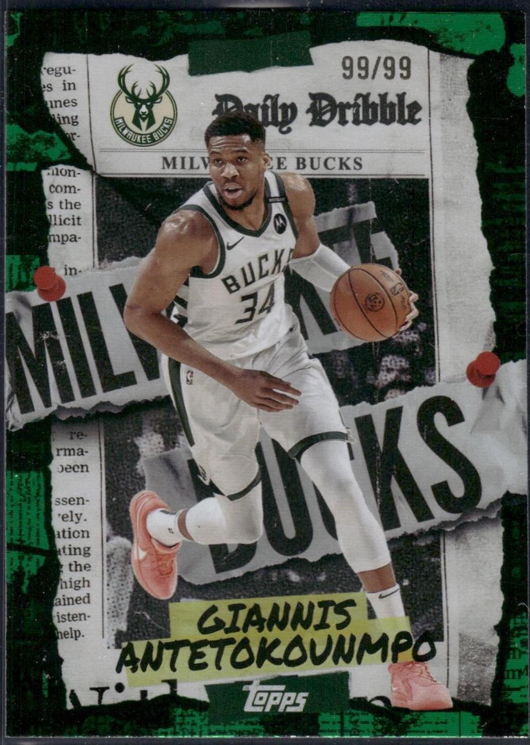 Giannis Antetokounmpo [Green Rainbow] #DD-5