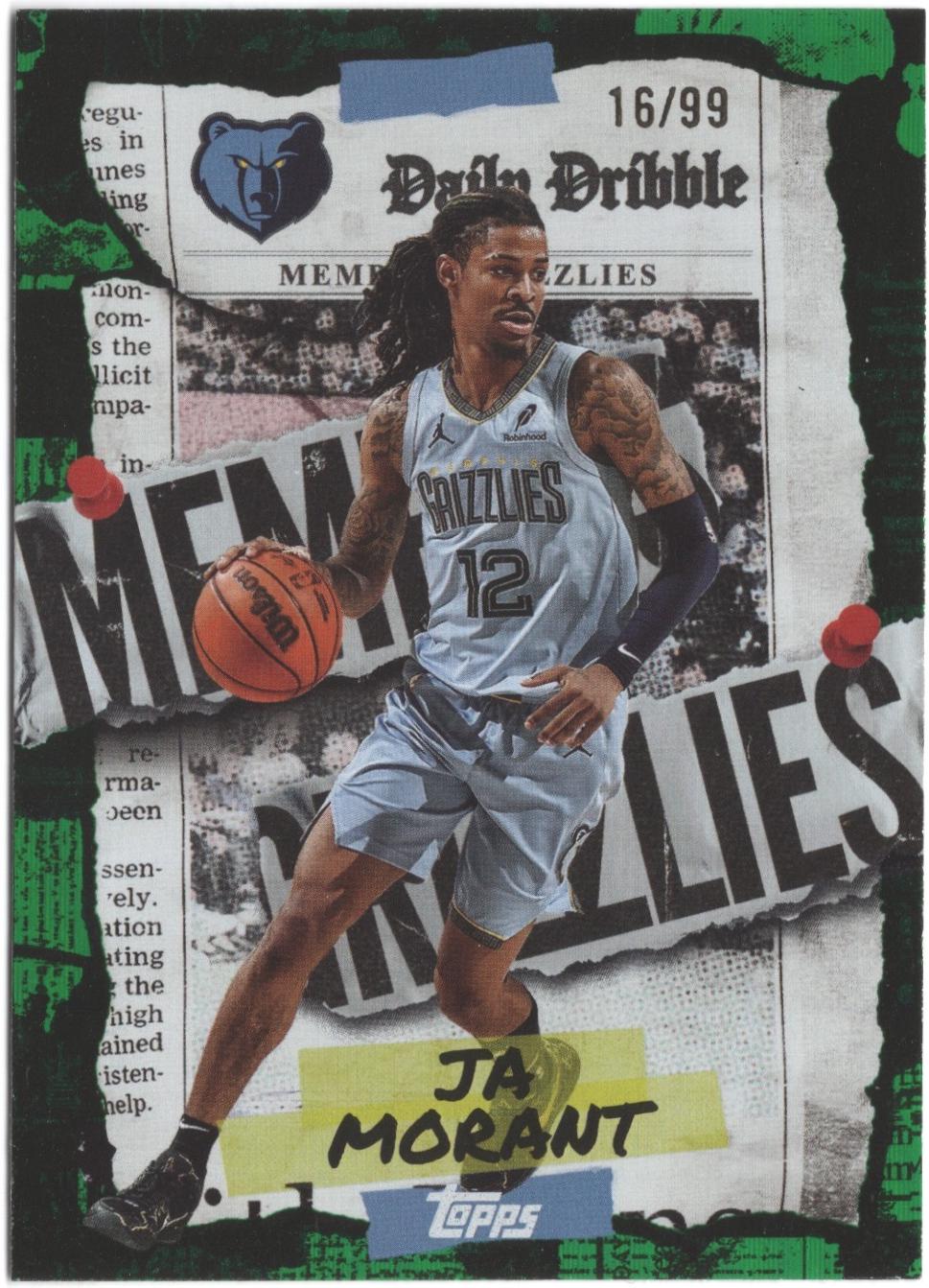 Ja Morant [Green Rainbow] #DD-24